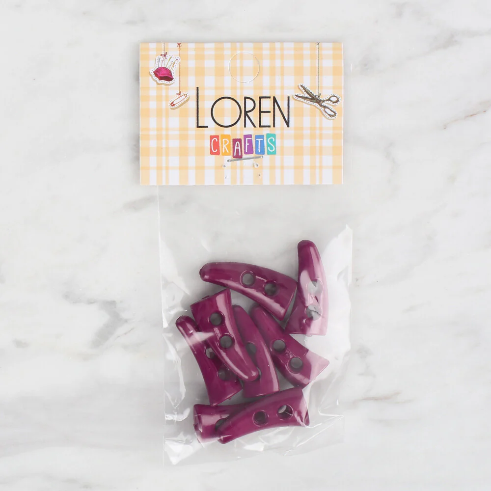 Loren Crafts 8 Pack Shepherd Button, - 132