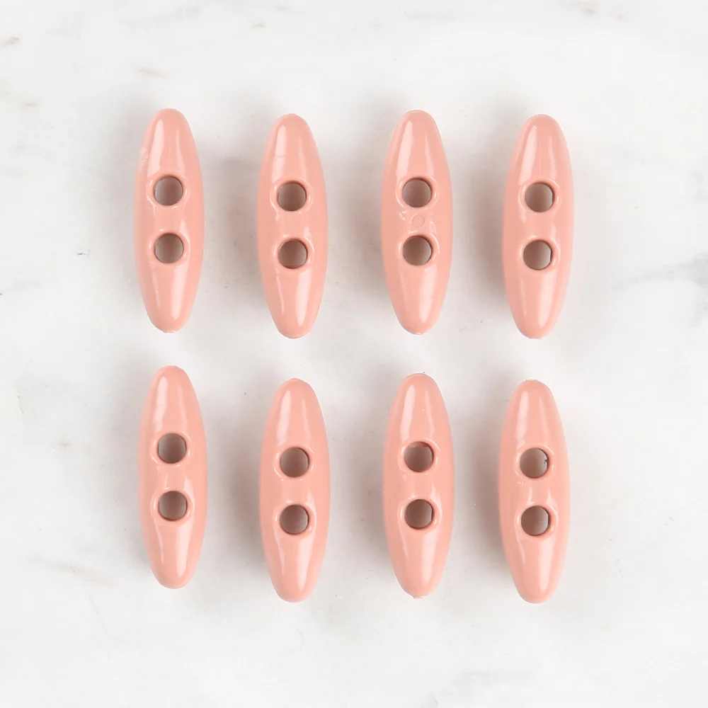 Loren Crafts 8 Pack Shepherd Button, Powder Pink - 106 - Image 2