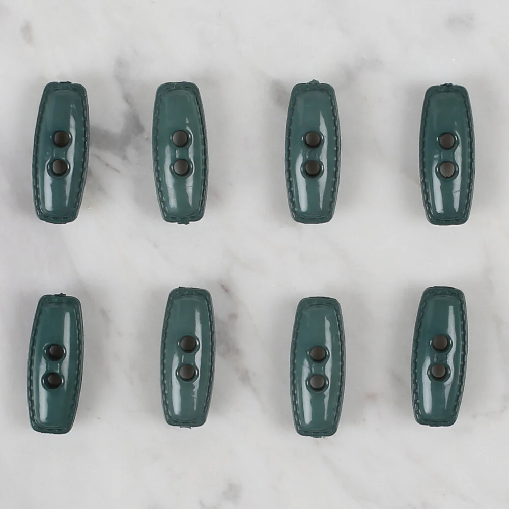 Loren Crafts 8 Pack Shepherd Button, Green- 91 - Image 2