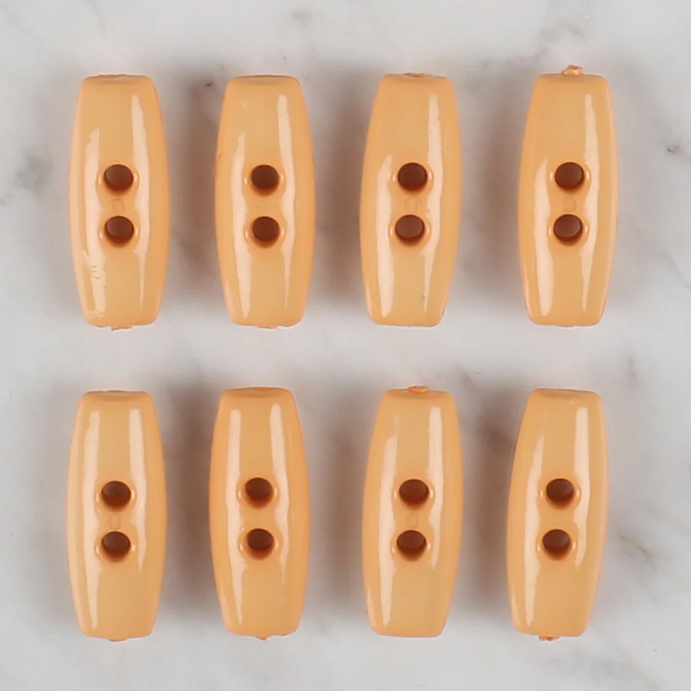 Loren Crafts 8 Pack Shepherd Button, Light Orange- 68 - Image 2
