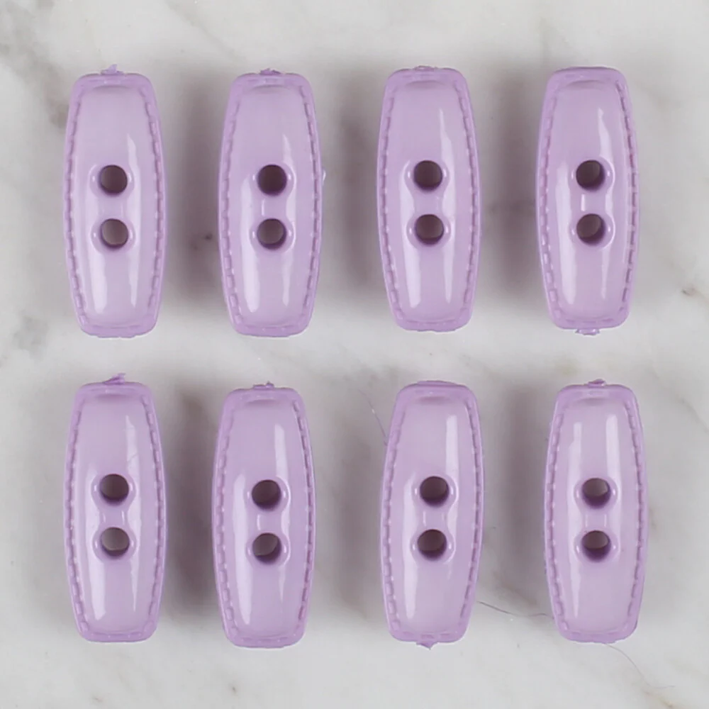 Loren Crafts 8 Pack Shepherd button, Lilac - 89 - Image 2