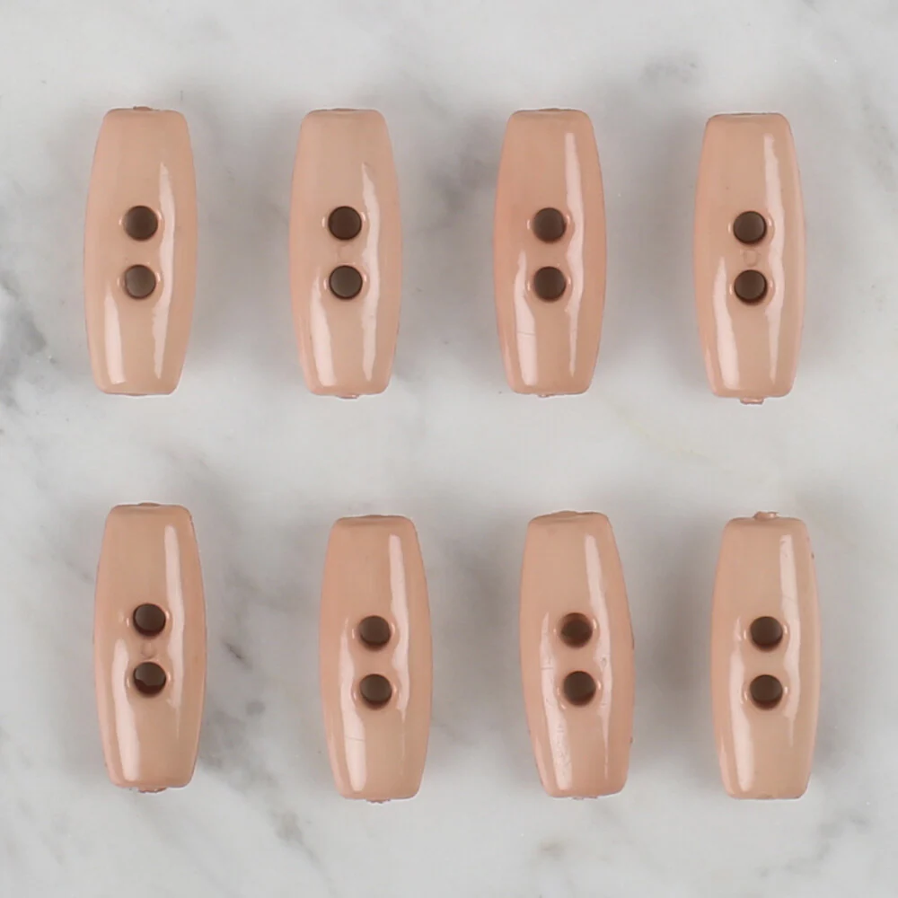 Loren Crafts 8 Pack Shepherd Button, Salmon - 73 - Image 2