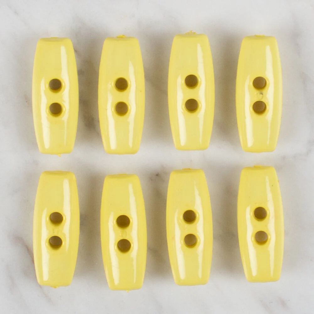 Loren Crafts 8 Pack Shepherd Button, Yellow - 67 - Image 2
