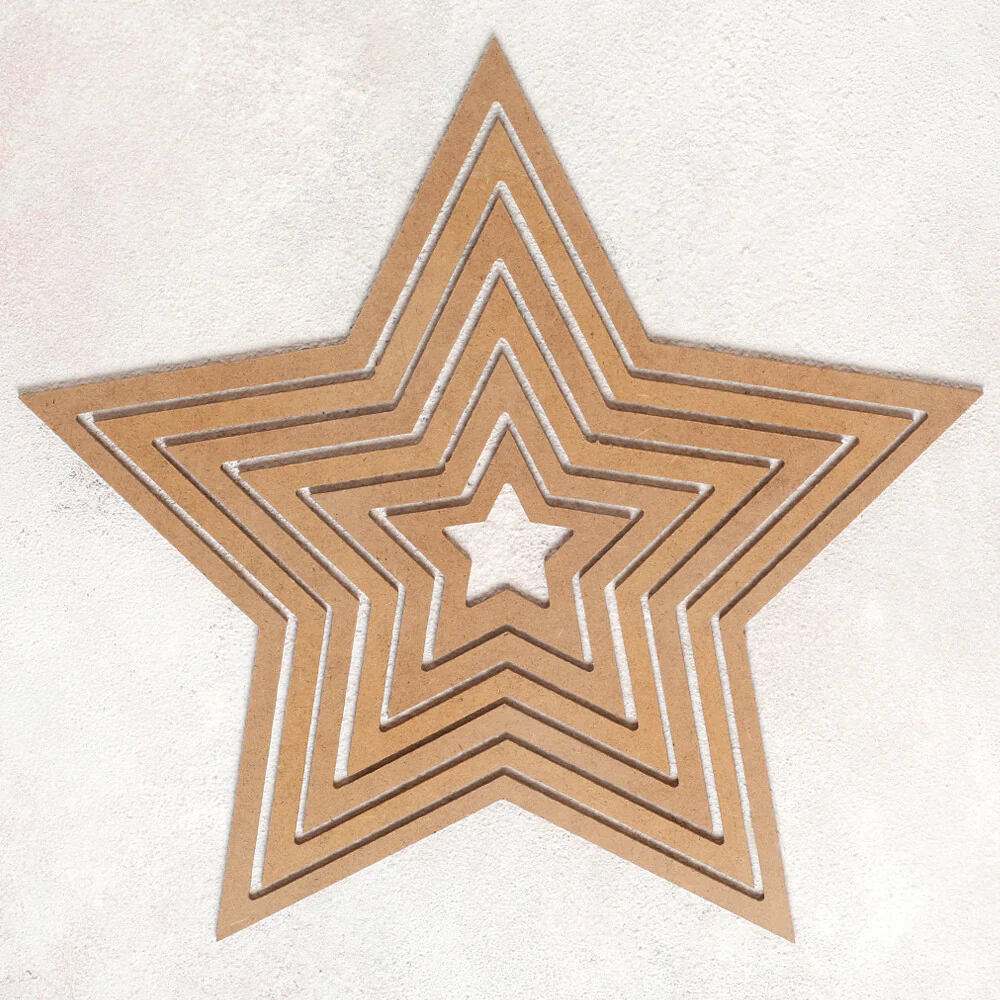 Loren Crafts Star Shaped Macrame Base for Dreamcatcher - Image 2