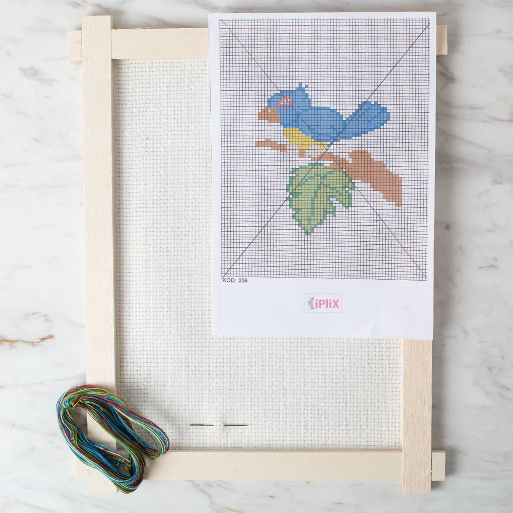 Loren Cross Stitch Kit, Bird - 236 - Image 2