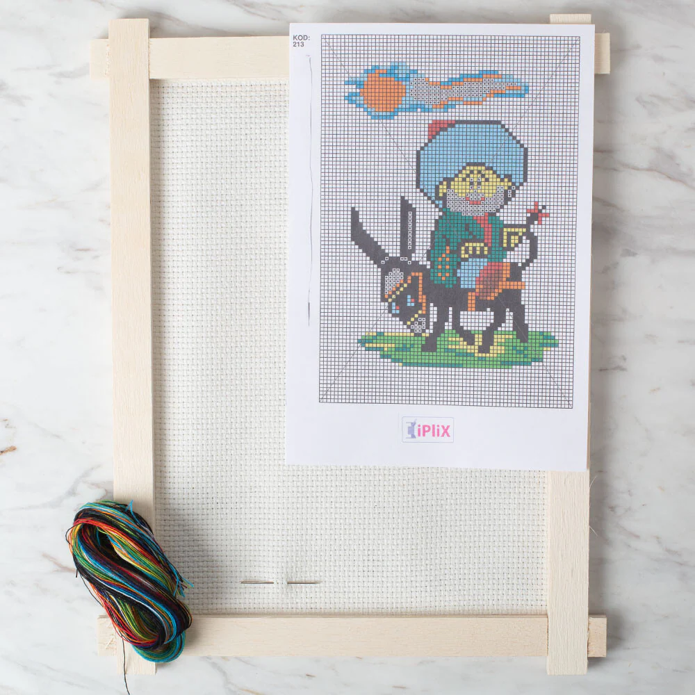 Loren Cross Stitch Kit, Hoca Nasreddin - 213 - Image 2