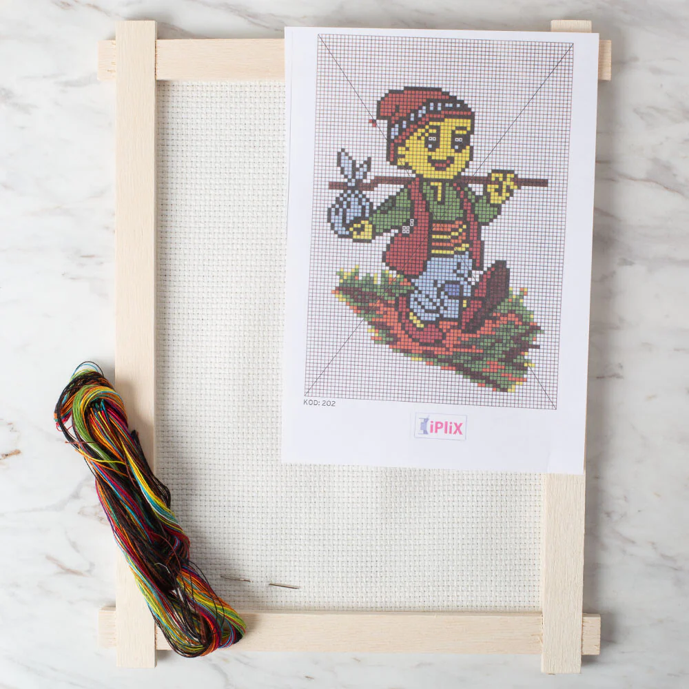 Loren Cross Stitch Kit, Keloğlan - 202 - Image 2