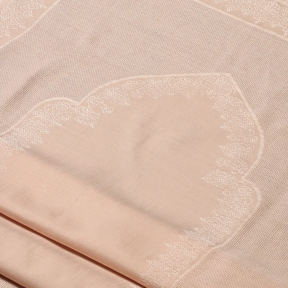 Loren Embroidery Fabric - Powder Pink - Image 2