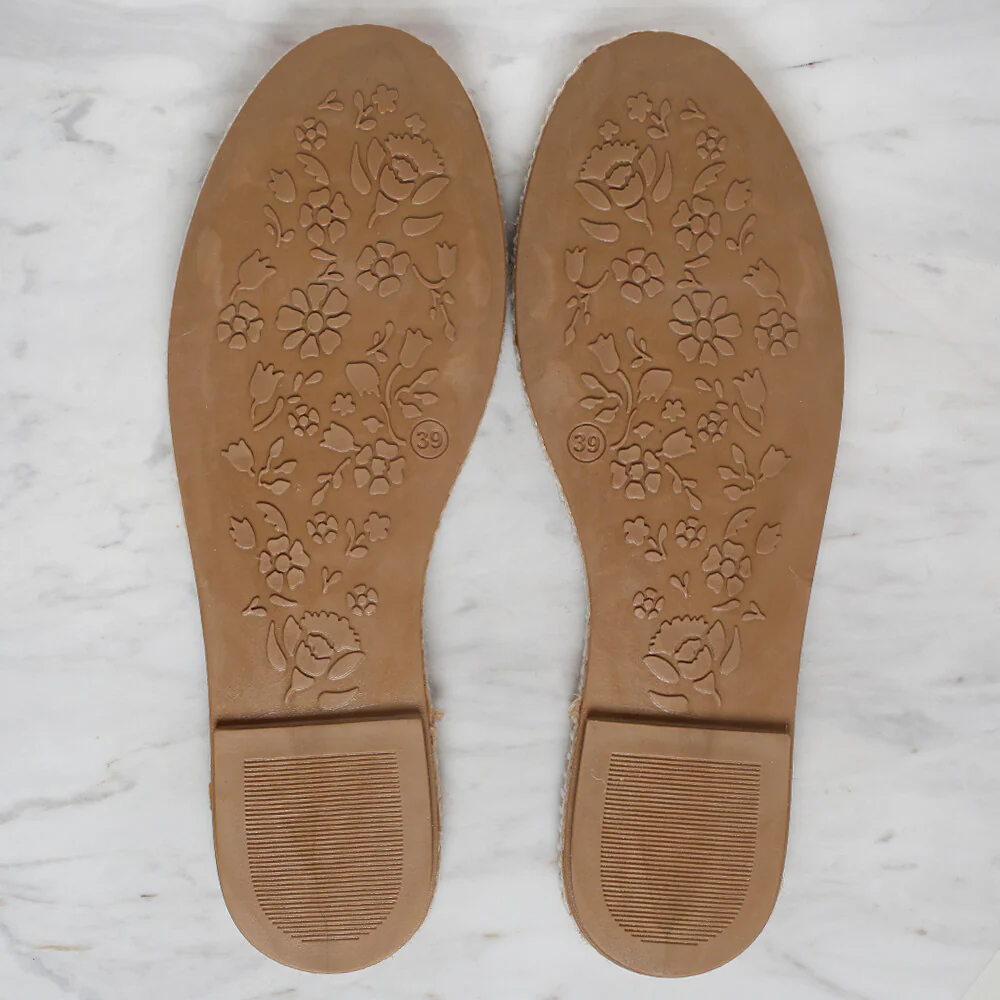 Loren Espadrille / Shoe Sole Narrow Size: 39, Brown - Image 2