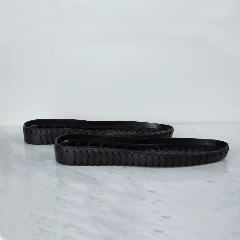 Loren Espadrille / Shoe Sole Plastic Size:37 (US 6.5) Black - Image 2