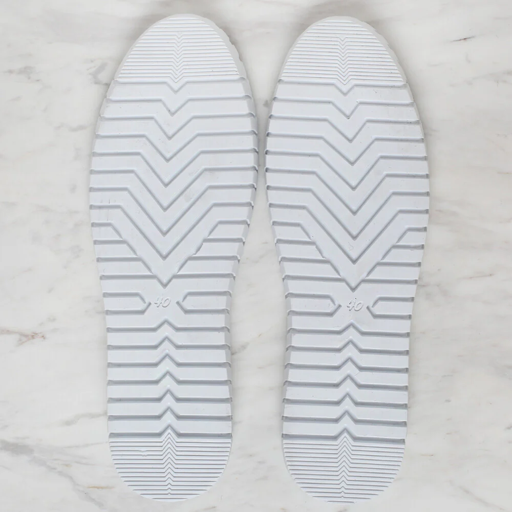 Loren Espadrille / Shoe Sole Plastic Size:40 (US 9.5) White - Image 2