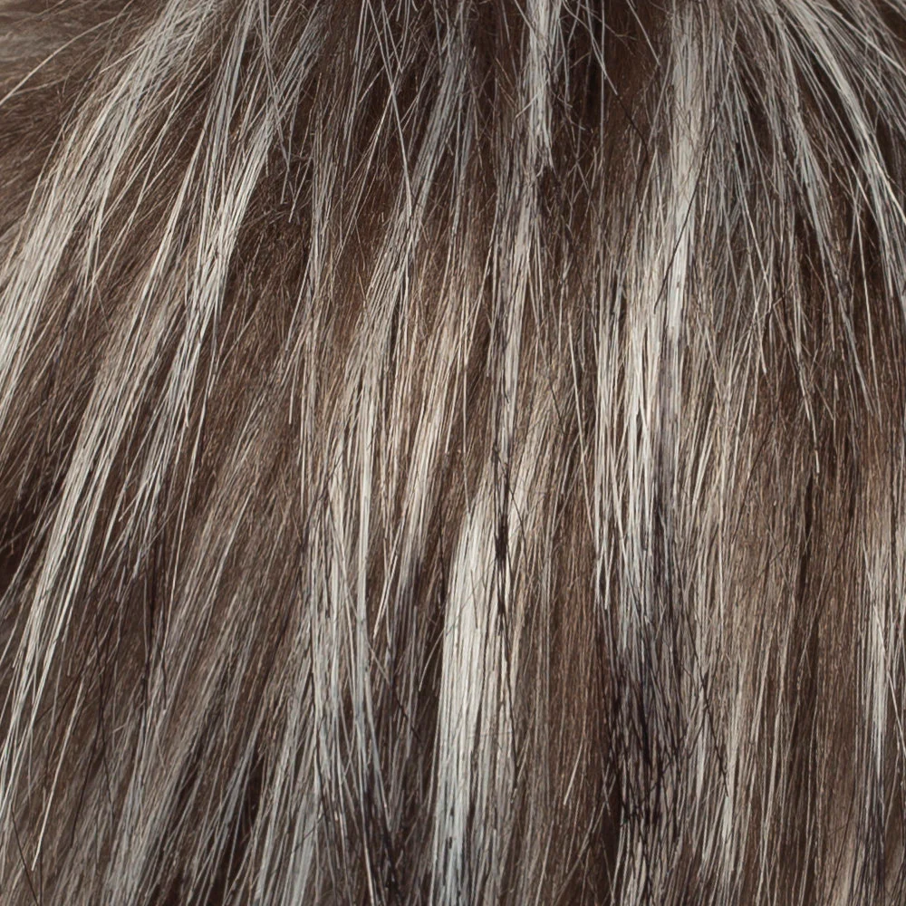 Loren Faux Fur Pom Pom, Brown - Image 2