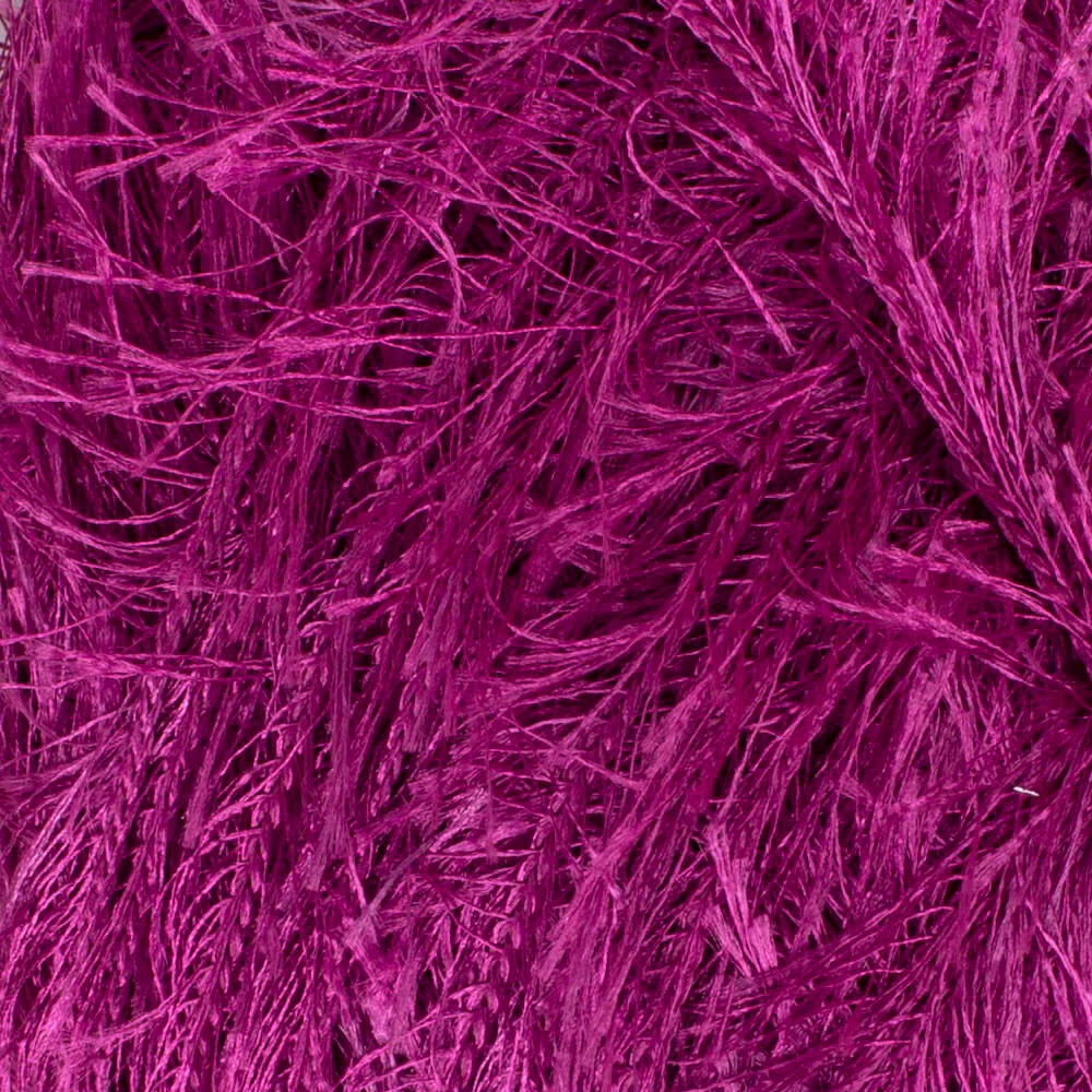 Loren Furry Knitting Yarn, Purple - RF031 - Image 2
