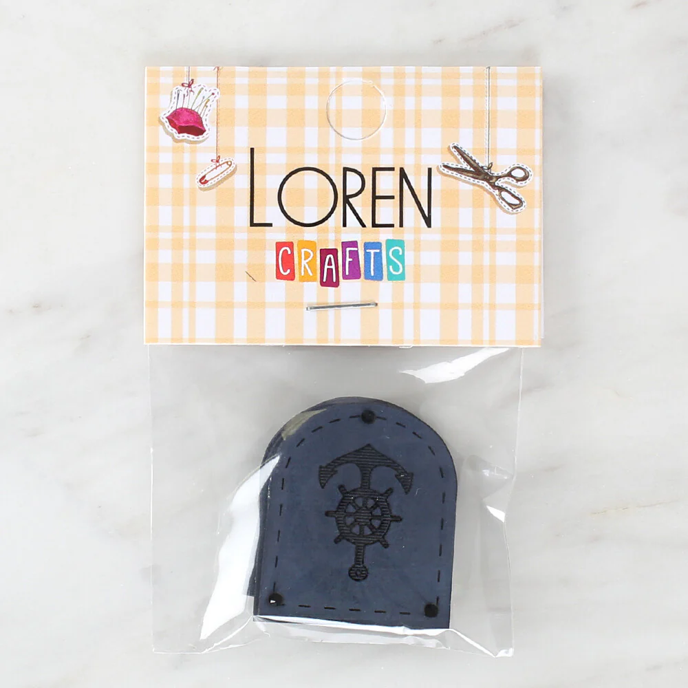 Loren Handmade Leather Button - 1506 - Image 2