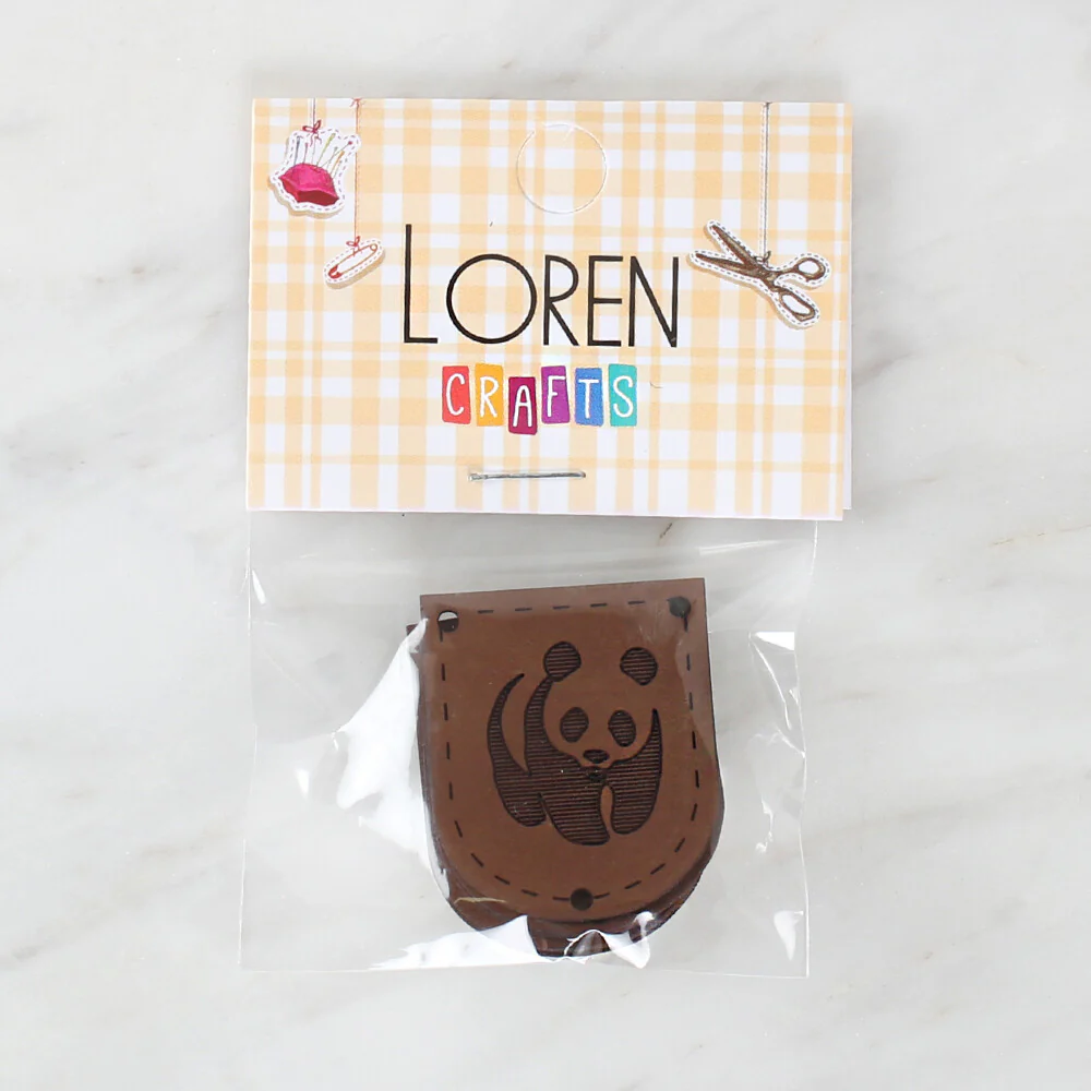 Loren Handmade Leather Button - 1514 - Image 2