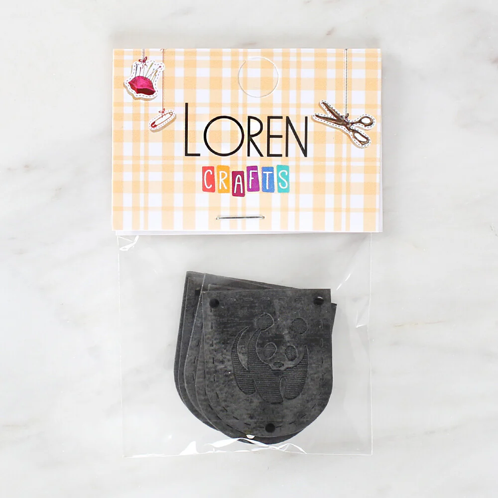 Loren Handmade Leather Button - 1515 - Image 2