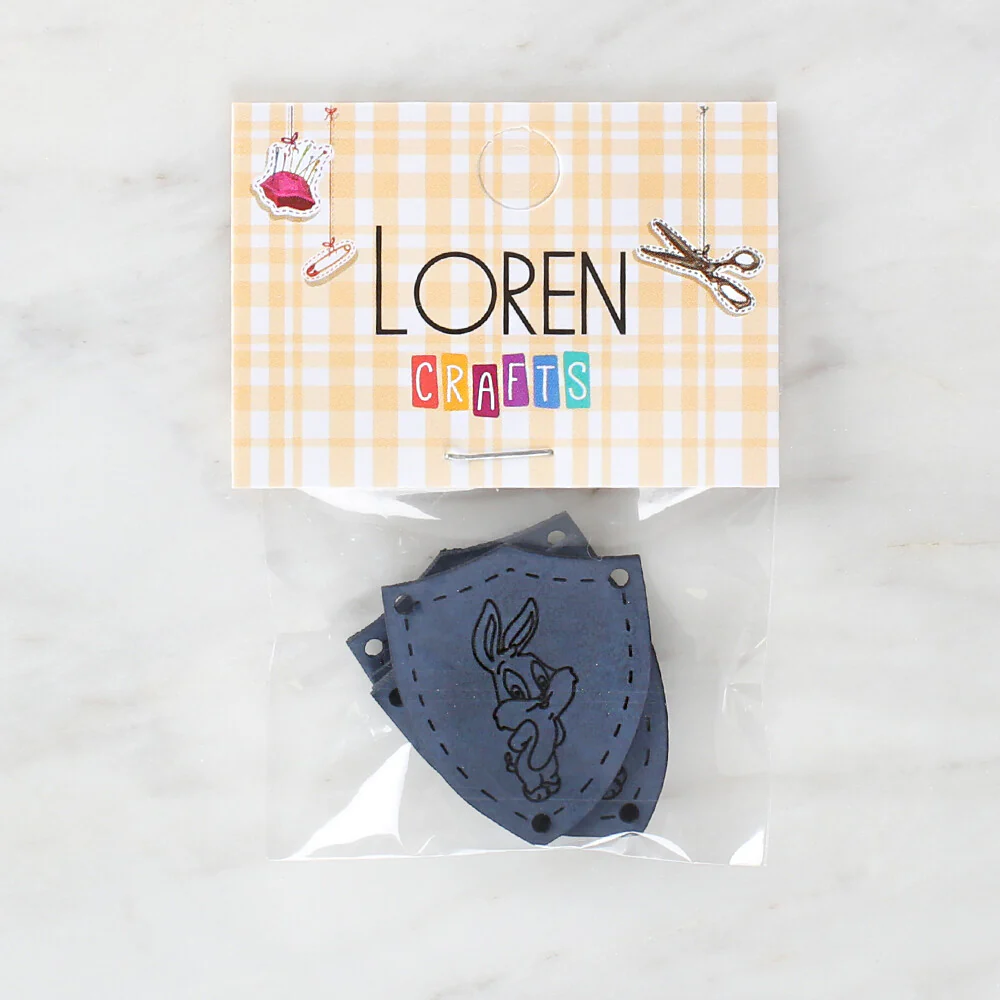 Loren Handmade Leather Button - 1520 - Image 2