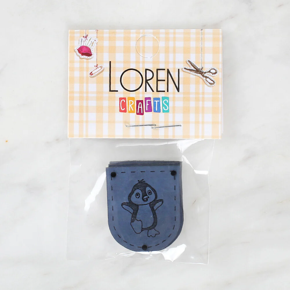 Loren Handmade Leather Button - 1528 - Image 2