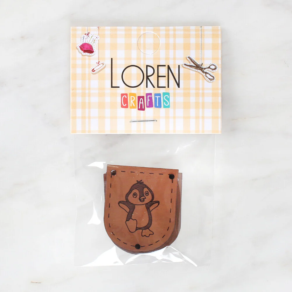 Loren Handmade Leather Button - 1530 - Image 2