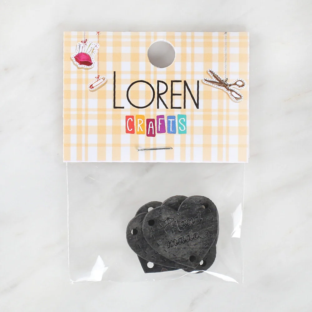 Loren Handmade Leather Button - 1536 - Image 2