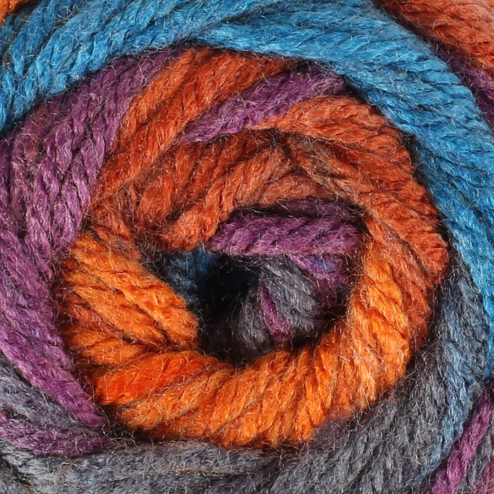 Loren Happy Knitting Yarn, Variegated - RH003 - Image 3