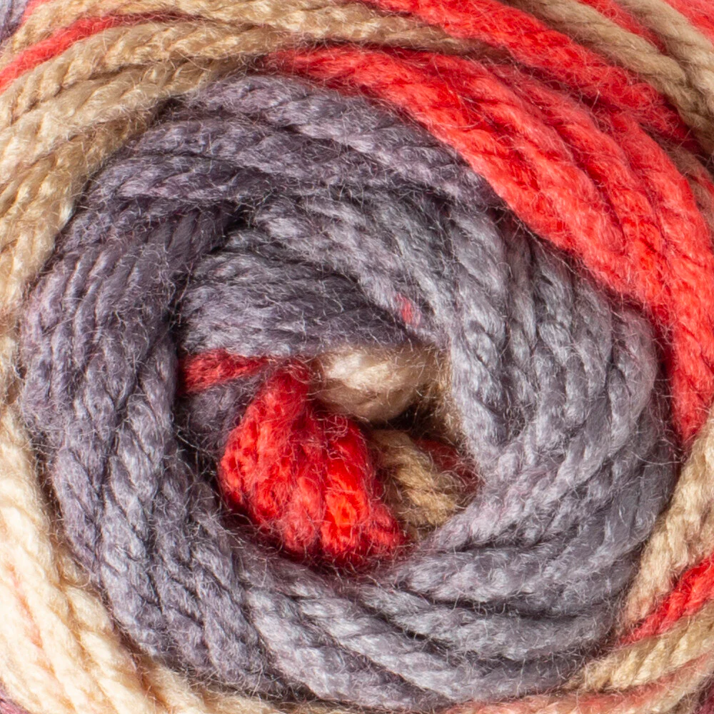 Loren Happy Knitting Yarn, Variegated - RH006 - Image 3