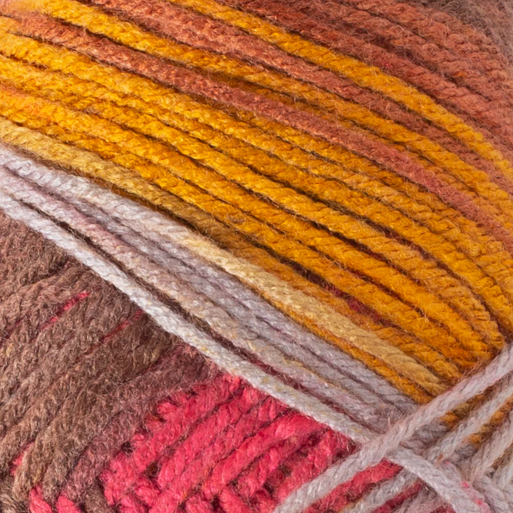 Loren Happy Knitting Yarn, Variegated - RH012 - Image 2