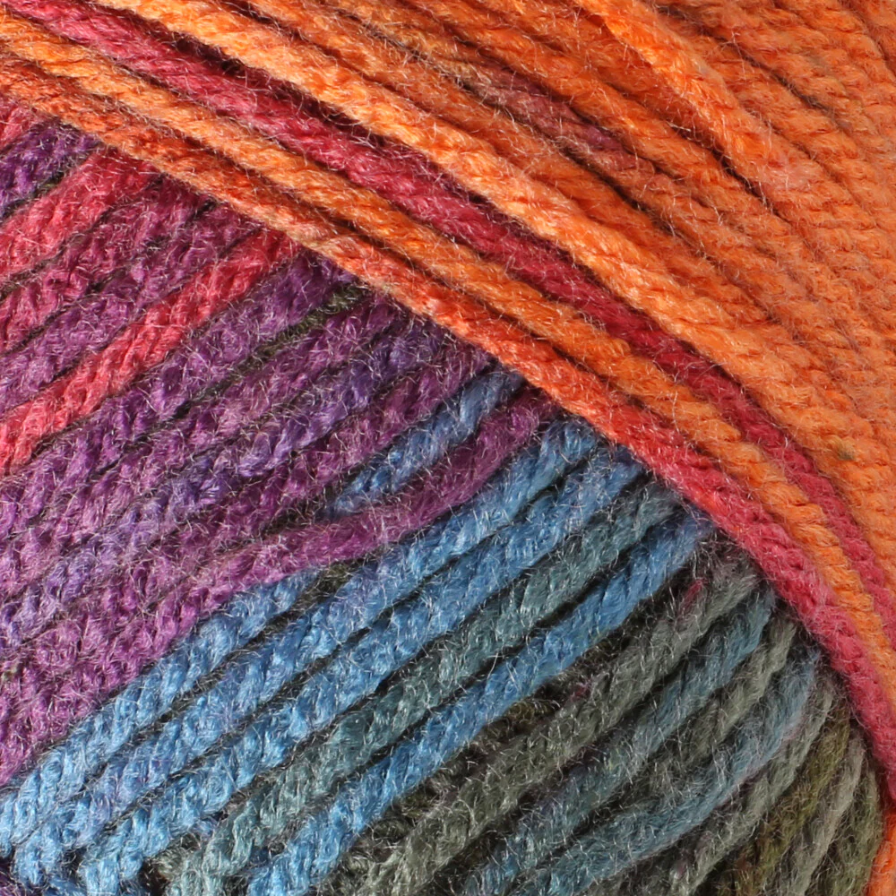 Loren Happy Knitting Yarn, Variegated - RH017 - Image 2
