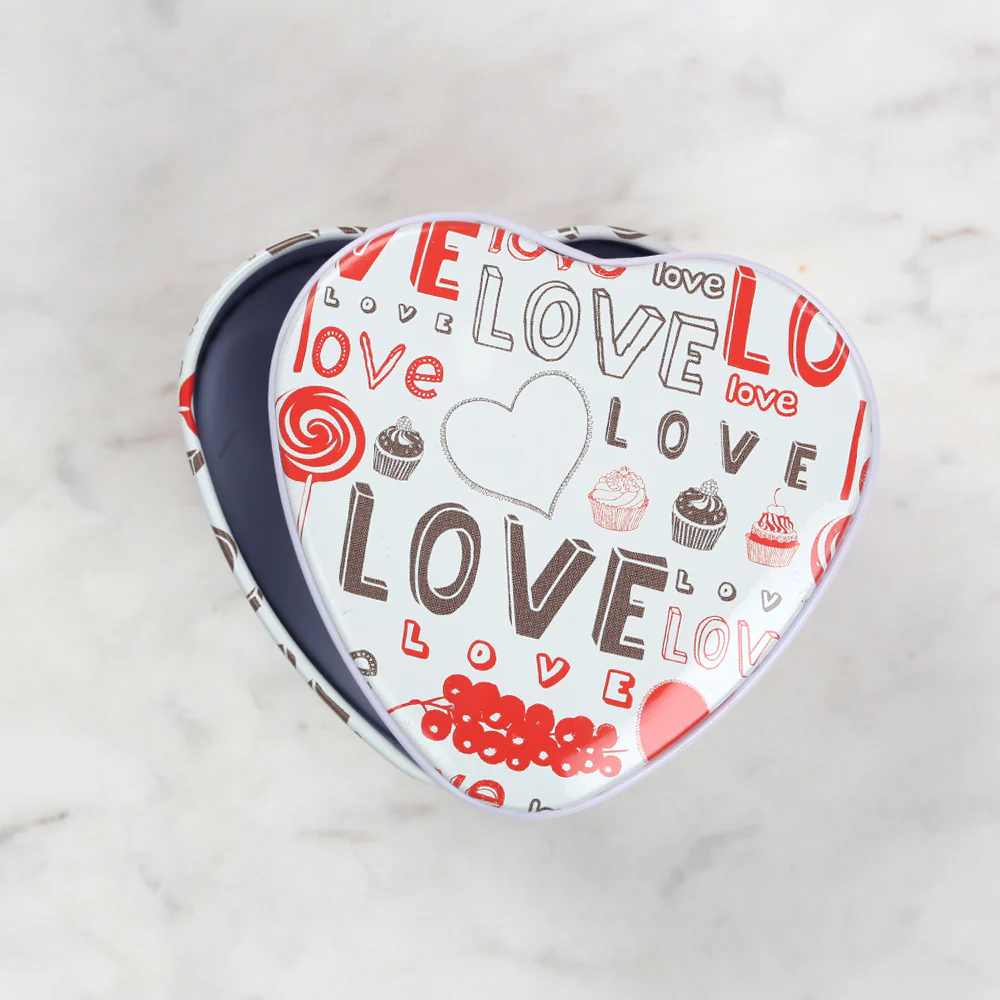 Nas Metal Storage Box - Heart - Image 2