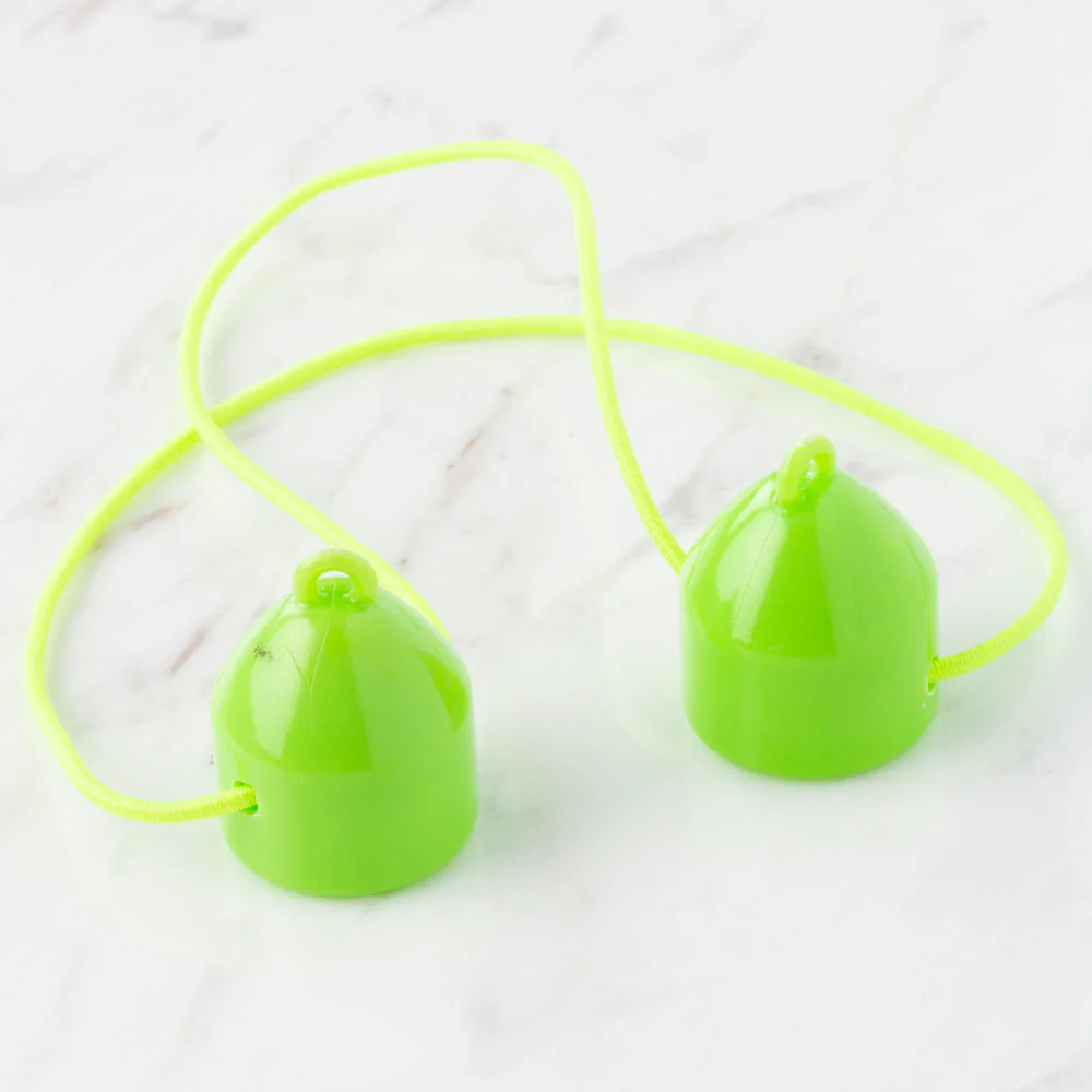 Loren Knitting Needle Point Protectors, Green - Image 2