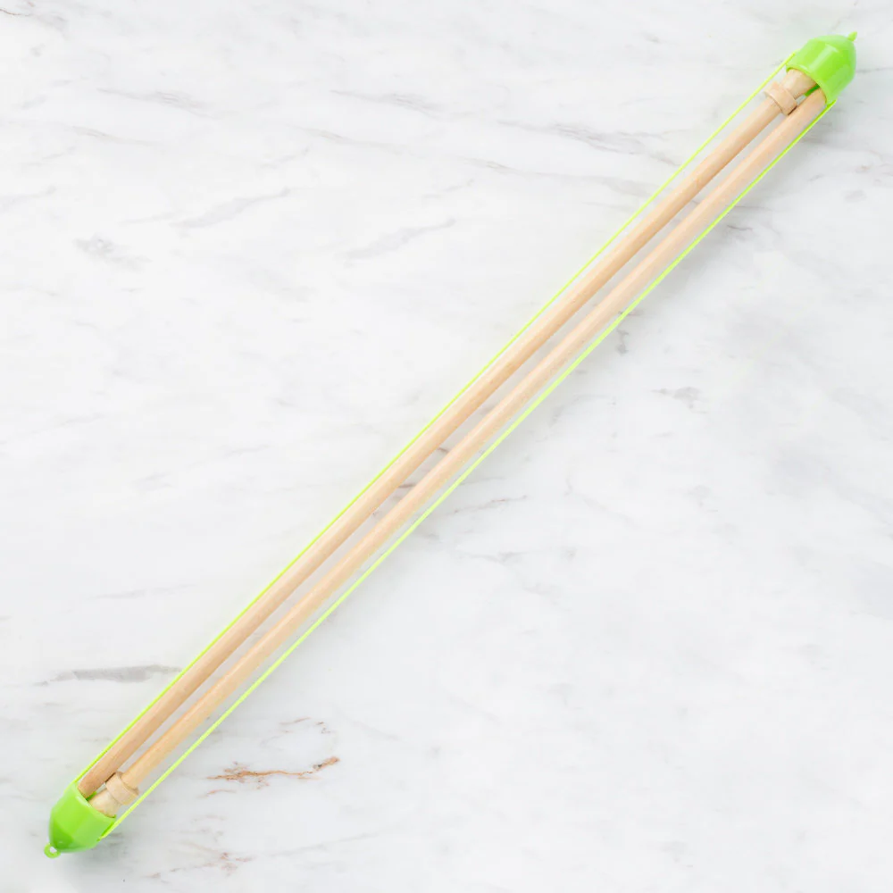 Loren Knitting Needle Point Protectors, Green - Image 3
