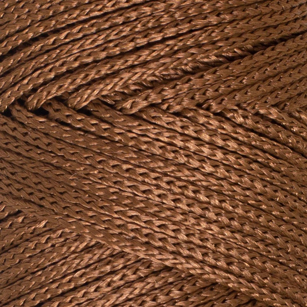 Loren Macrame Knitting Yarn, Brown - RM 0200 - Image 2