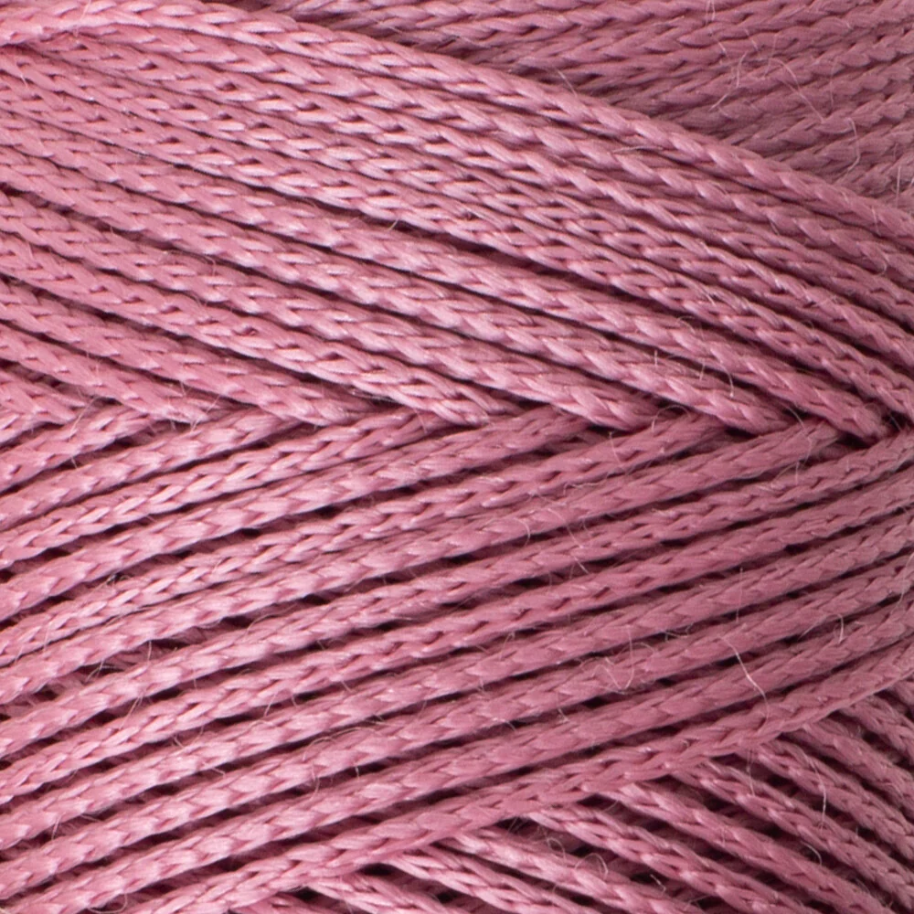 Loren Macrame Knitting Yarn, Dusty Rose - RM 090 - Image 2