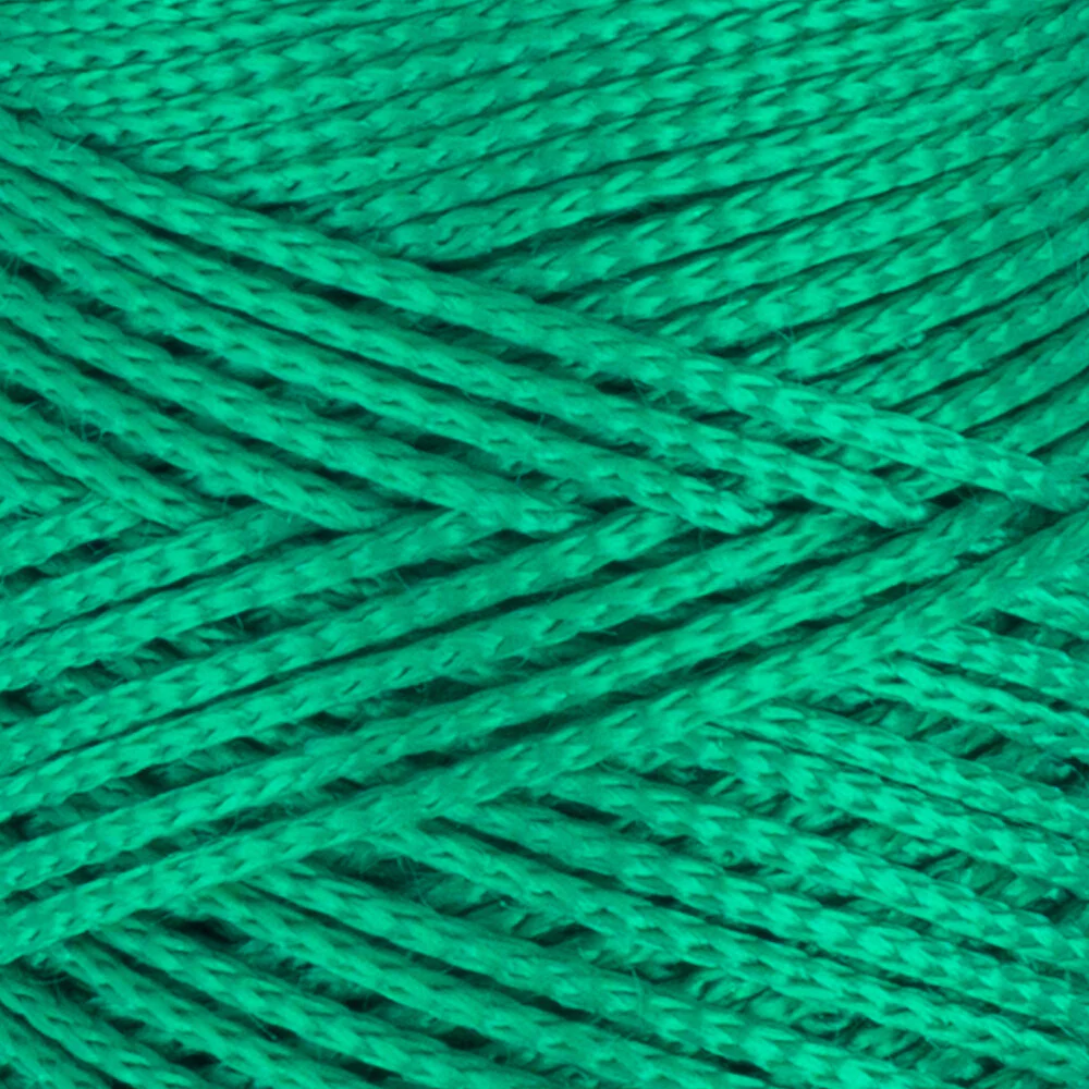 Loren Macrame Knitting Yarn, Green - RM 0175 - Image 2