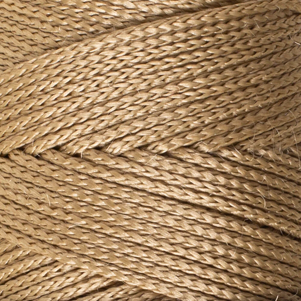 Loren Macrame Knitting Yarn, Latte - RM 041 - Image 2