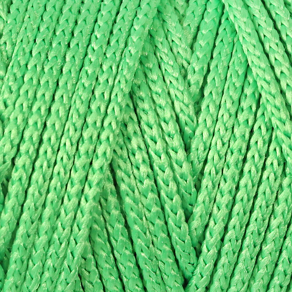 Loren Macrame Knitting Yarn, Neon Green - L115 - Image 2