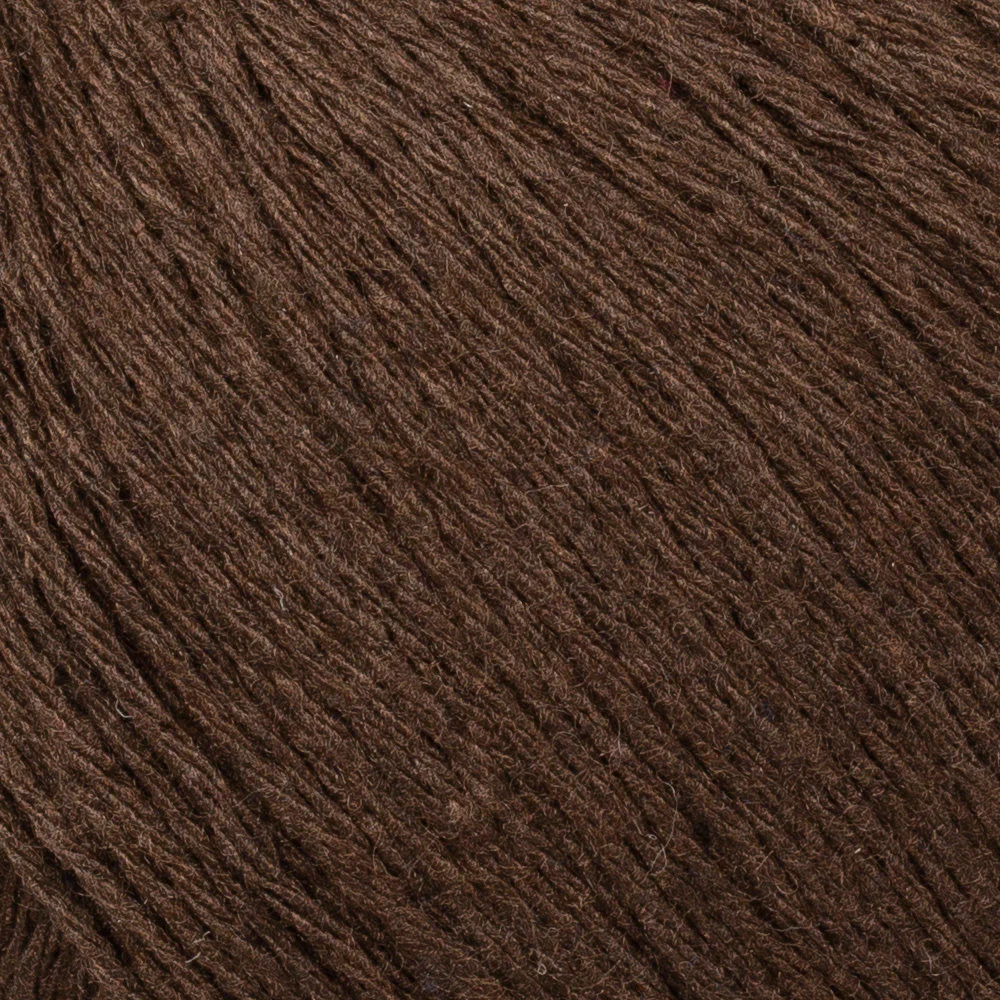 Loren Natural Baby Yarn, Brown - R035 - Image 2
