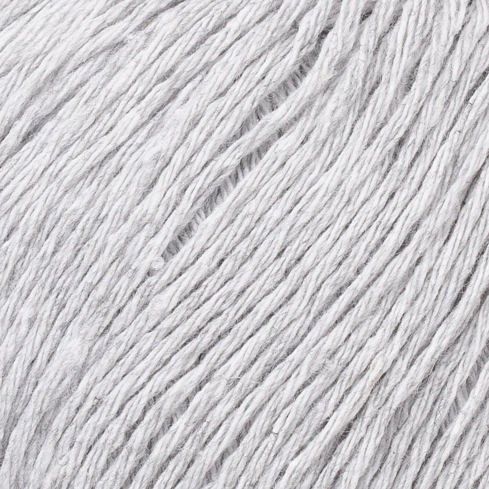 Loren Natural Baby Yarn, Light Grey - R080 - Image 2