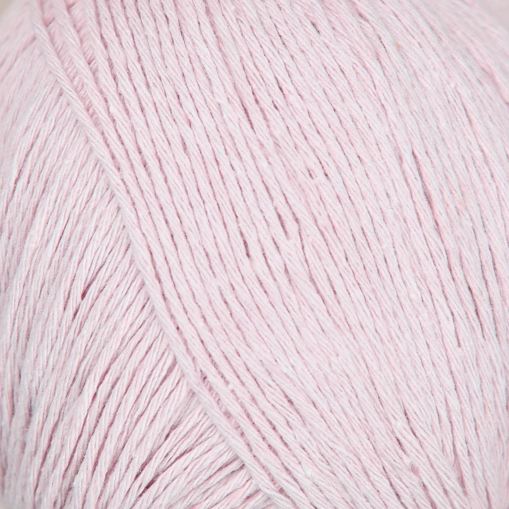 Loren Natural Baby Yarn, Light Pink - R094 - Image 2