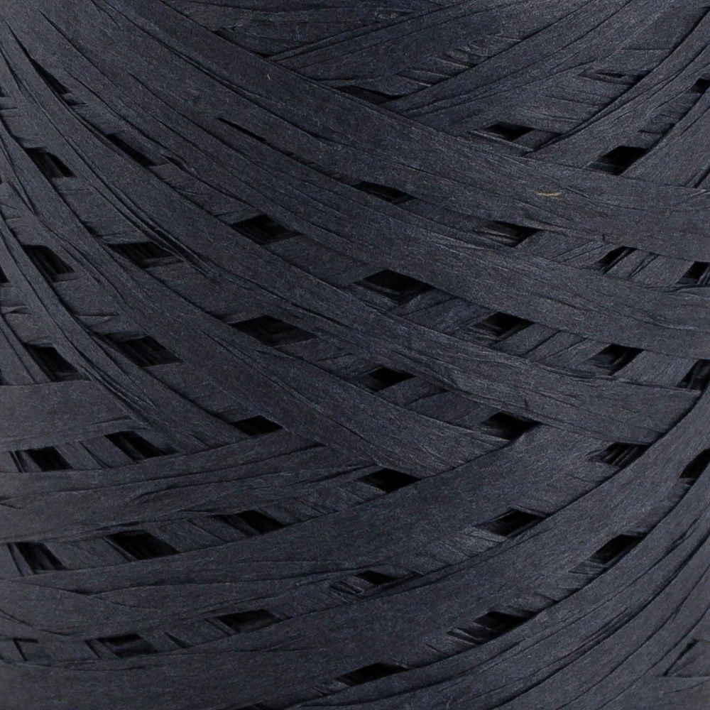 Loren Natural Raffia Paper Yarn, Navy - 44 - Image 2