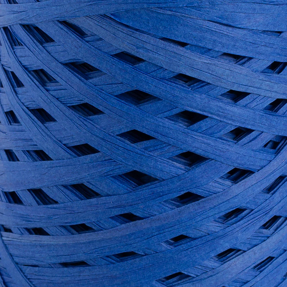 Loren Natural Raffia Paper Yarn, Saks Blue - 24 - Image 2