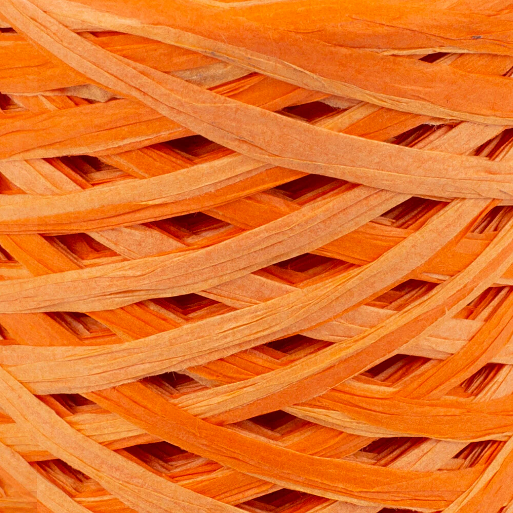 Loren Natural Raffia Paper Yarn, Variegated, 50 gr - Image 2
