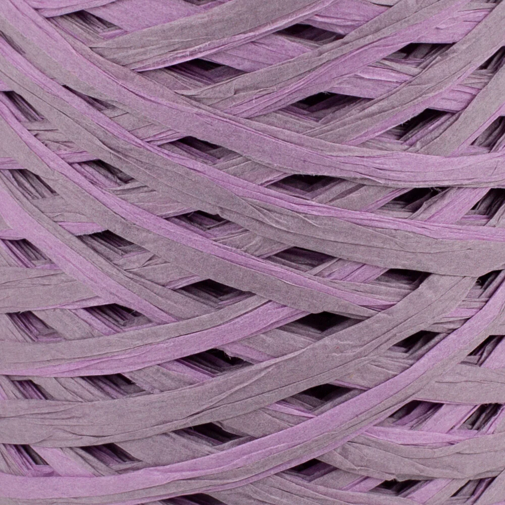 Loren Natural Raffia Paper Yarn, Variegated, 50 gr - Image 2