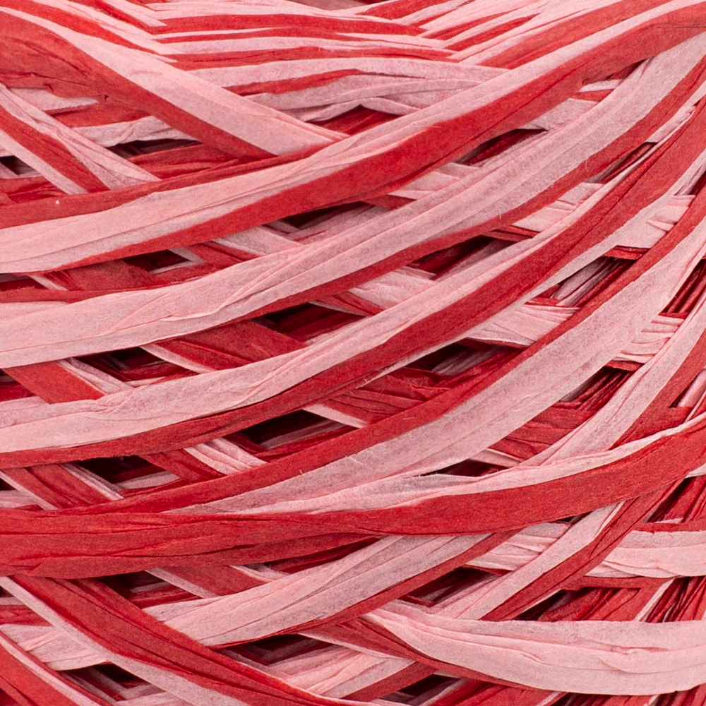 Loren Natural Raffia Paper Yarn, Variegated, 50 gr - Image 2