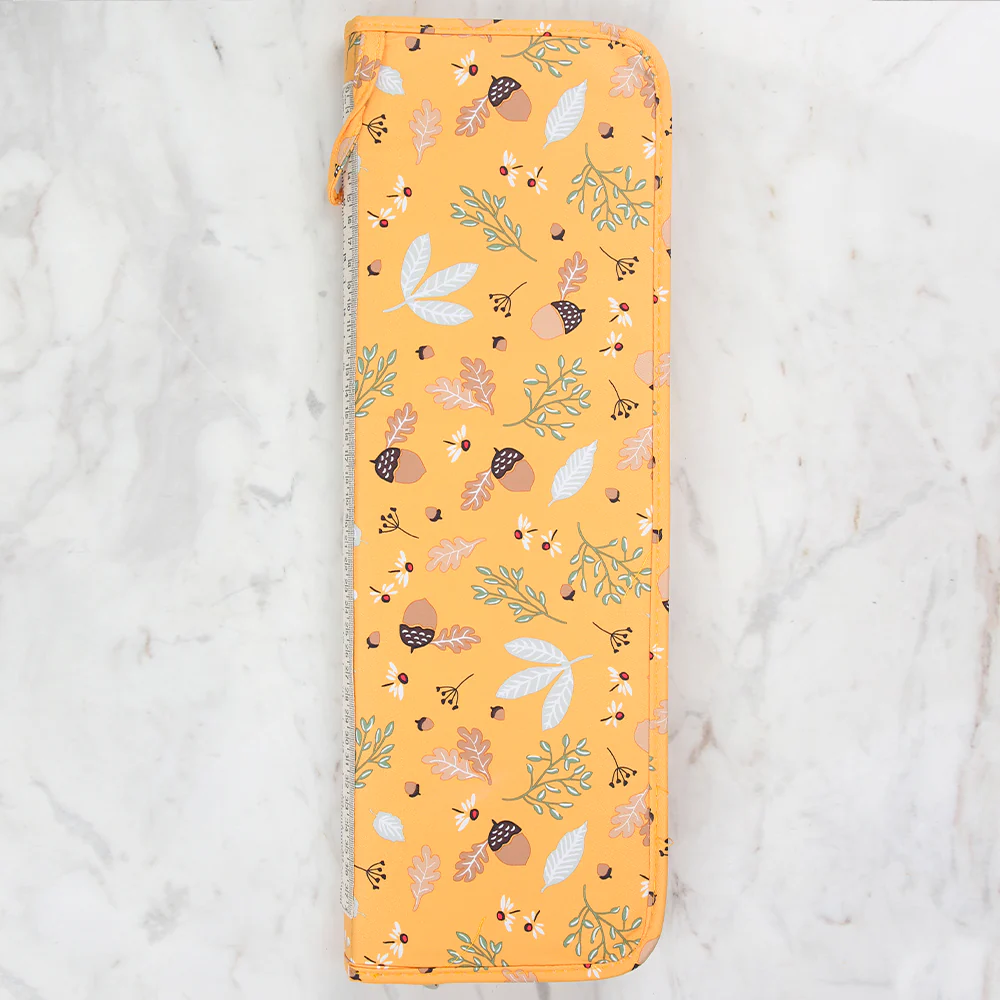 Nas Patterned Needle Bag - Yellow