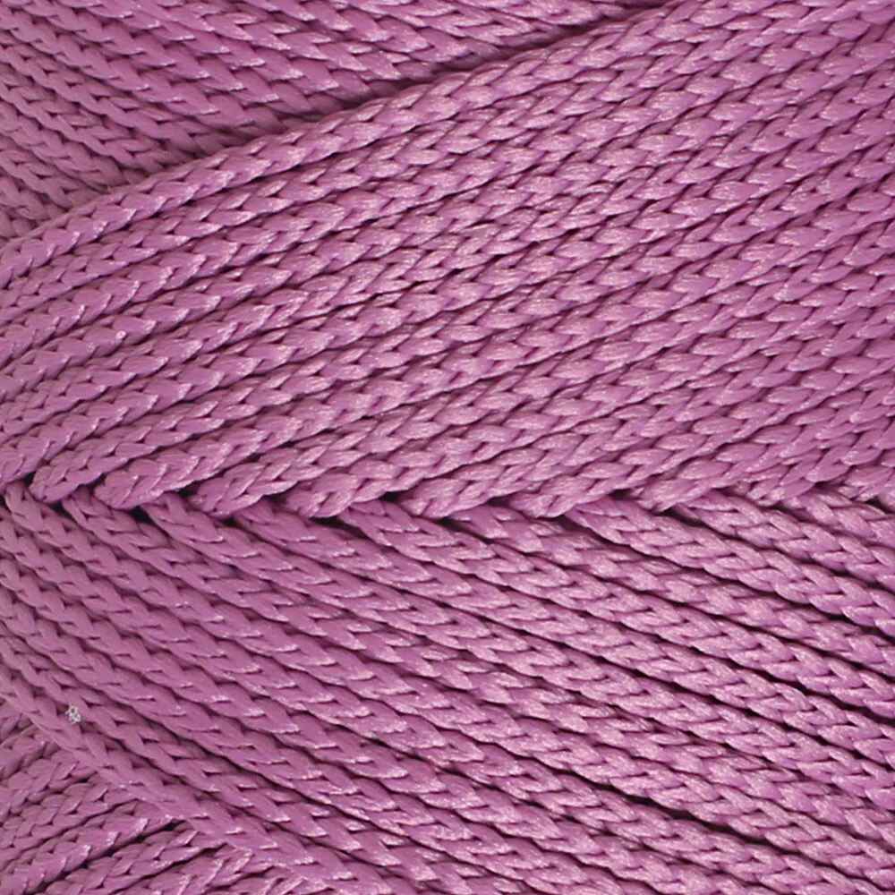 Loren Polyester Soft Macrame Yarn, Dusty Rose - LM021 - Image 2