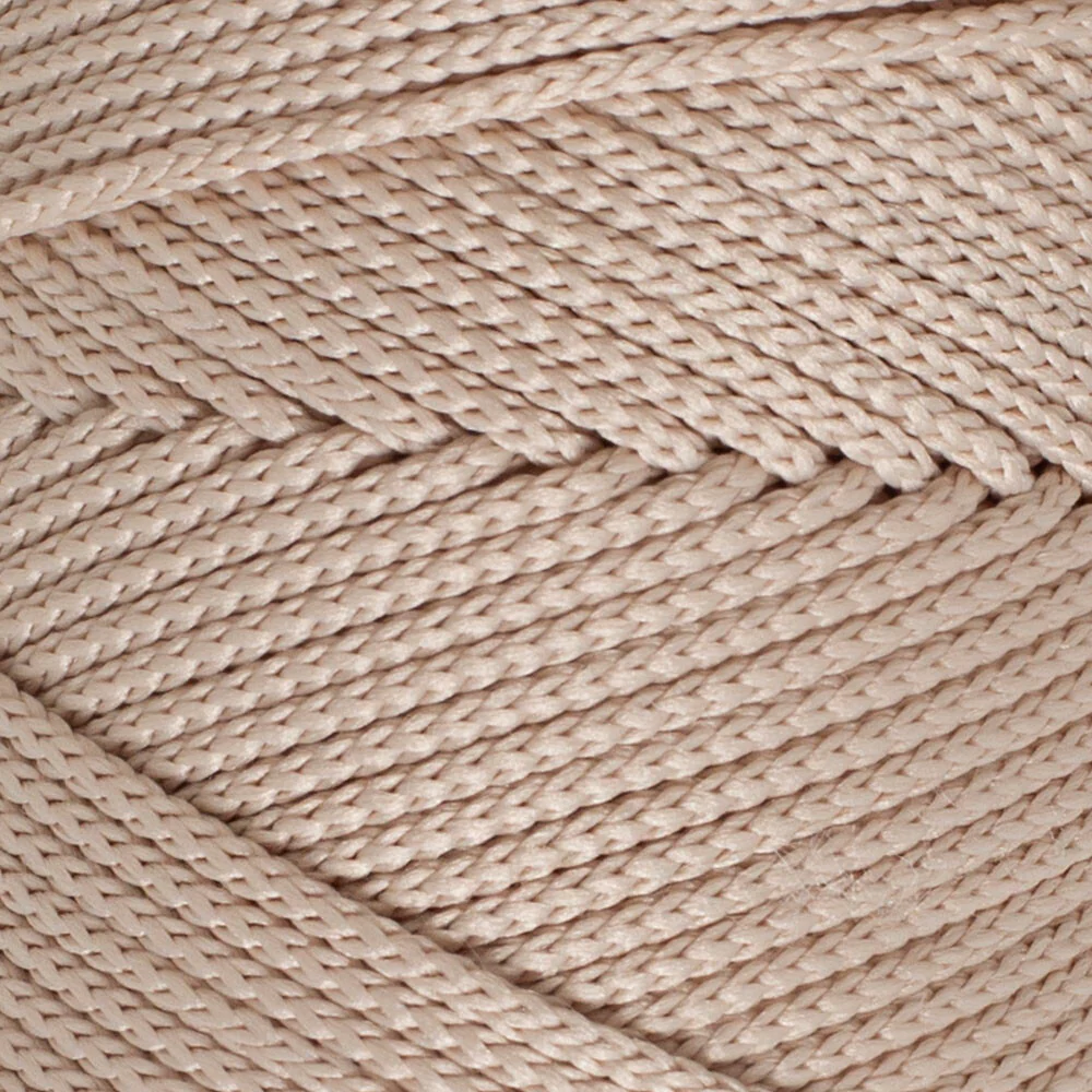 Loren Polyester Soft Macrame Yarn, Stone - LM005 - Image 2