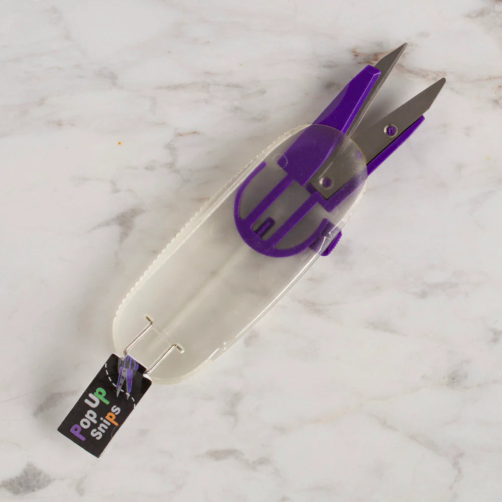 Loren Pop Up Snips, Purple - DJ1128 - Image 2