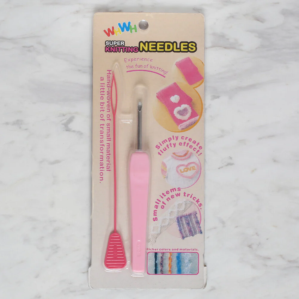 Loren Punch Needle, Pink