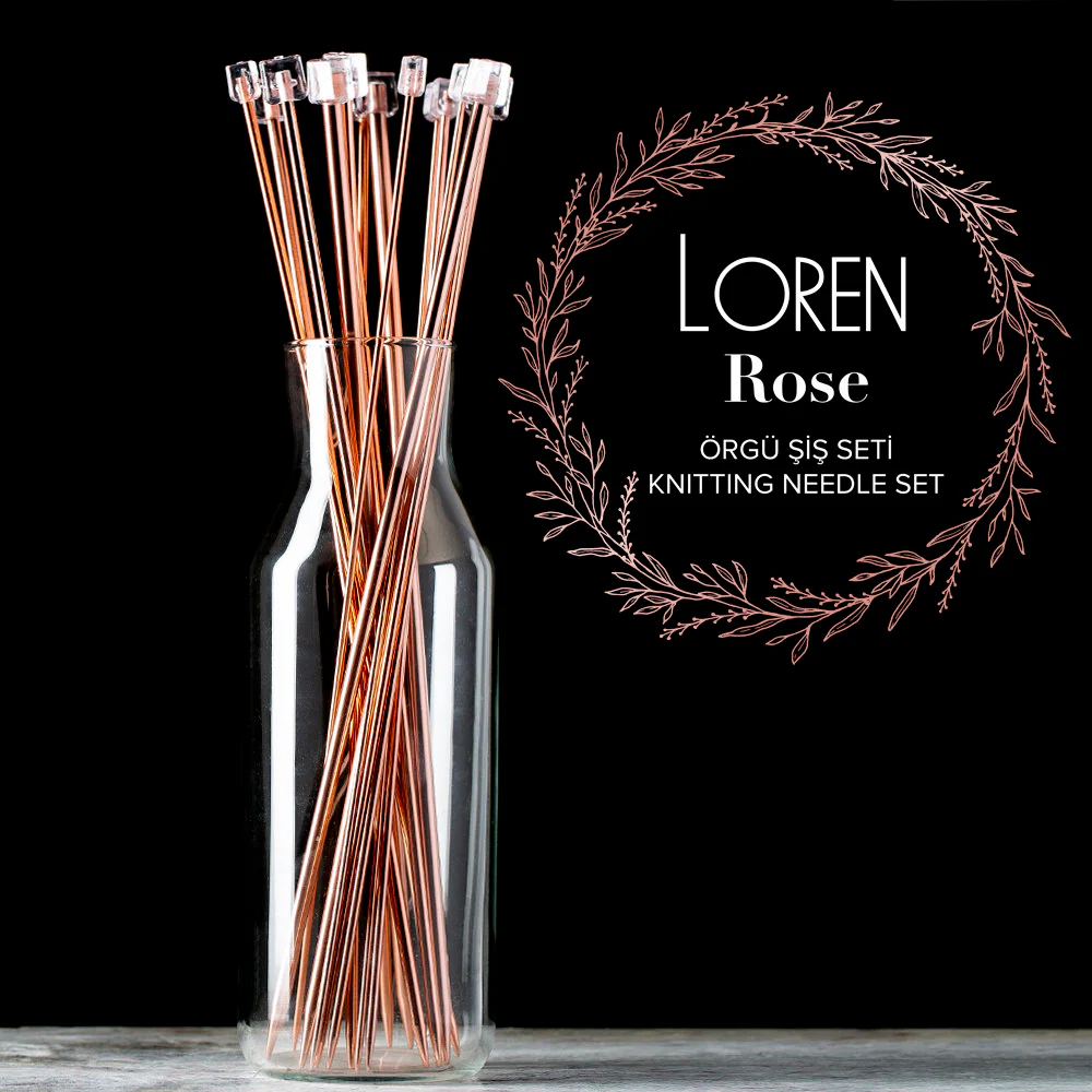 Loren Rose Knitting Needle Set - Image 3